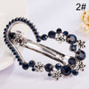 Image of Vintage Women's Butterfly Leaves Hairpins Crystal Rhinestone Hair Clip Crown Tiara Girls barrette Beautiful Hair Gifts 16 Styles