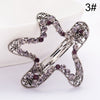 Image of Vintage Women's Butterfly Leaves Hairpins Crystal Rhinestone Hair Clip Crown Tiara Girls barrette Beautiful Hair Gifts 16 Styles