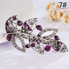 Image of Vintage Women's Butterfly Leaves Hairpins Crystal Rhinestone Hair Clip Crown Tiara Girls barrette Beautiful Hair Gifts 16 Styles