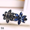 Image of Vintage Women's Butterfly Leaves Hairpins Crystal Rhinestone Hair Clip Crown Tiara Girls barrette Beautiful Hair Gifts 16 Styles