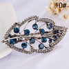 Image of Vintage Women's Butterfly Leaves Hairpins Crystal Rhinestone Hair Clip Crown Tiara Girls barrette Beautiful Hair Gifts 16 Styles