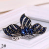 Image of Vintage Women's Butterfly Leaves Hairpins Crystal Rhinestone Hair Clip Crown Tiara Girls barrette Beautiful Hair Gifts 16 Styles