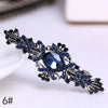 Image of Vintage Women's Butterfly Leaves Hairpins Crystal Rhinestone Hair Clip Crown Tiara Girls barrette Beautiful Hair Gifts 16 Styles