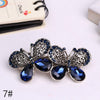 Image of Vintage Women's Butterfly Leaves Hairpins Crystal Rhinestone Hair Clip Crown Tiara Girls barrette Beautiful Hair Gifts 16 Styles