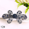 Image of Vintage Women's Butterfly Leaves Hairpins Crystal Rhinestone Hair Clip Crown Tiara Girls barrette Beautiful Hair Gifts 16 Styles