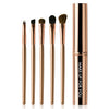 Image of New Women'S Fashion Brushes 5Pc Wooden Handle Eye Shadow Eyebrow Lips Brush Easy To Carry Beauty Makeup Too#l